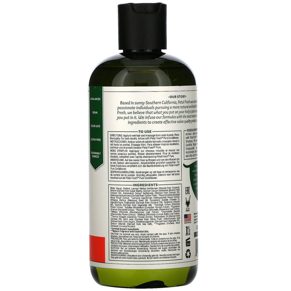 Petal Fresh, Softening Shampoo, Rose & Honeysuckle, 16 fl oz (475 ml) - The Supplement Shop