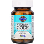 Garden of Life, Vitamin Code, RAW Vitamin E, 60 Vegetarian Capsules - The Supplement Shop