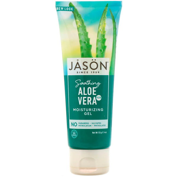 Jason Natural, Soothing 98% Aloe Vera Moisturizing Gel, 4 oz (113 g) - The Supplement Shop