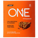 One Brands, One Bar, Peanut Butter Pie Flavor, 12 Bars, 2.12 oz (60 g) Each - The Supplement Shop