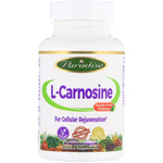 Paradise Herbs, L-Carnosine, 60 Vegetarian Capsules - The Supplement Shop