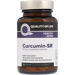 Quality of Life Labs, Curcumin-SR, 30 Vegicaps - The Supplement Shop