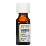 Aura Cacia, Pure Essential Oils, Helichrysum, .5 fl oz (15 ml) - The Supplement Shop