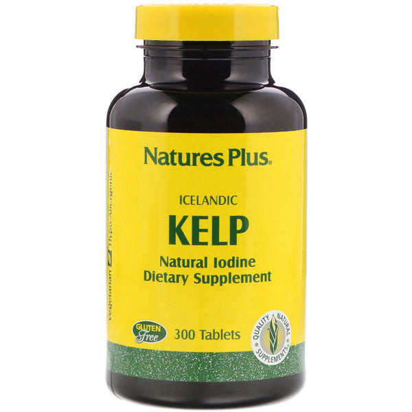 Nature's Plus, Icelandic Kelp, 300 Tablets - The Supplement Shop