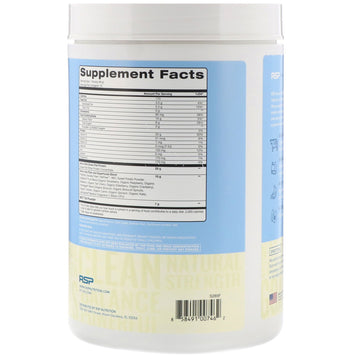 RSP Nutrition, TrueFit, Grass-Fed Whey Protein Shake, Vanilla, 2 lbs (940 g)