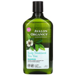 Avalon Organics, Shampoo, Scalp Treatment, Tea Tree, 11 fl oz (325 ml) - The Supplement Shop