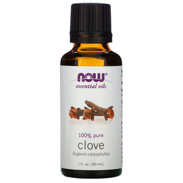 Now Foods, Essential Oils, Clove, 1 fl oz (30 ml) - The Supplement Shop