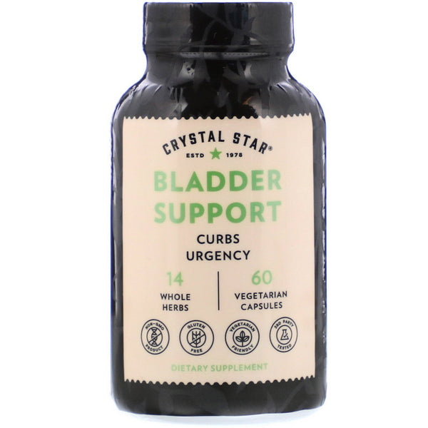 Crystal Star, Bladder Support, 60 Vegetarian Capsules - The Supplement Shop