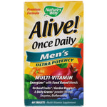Nature's Way, Alive! Once Daily, Men's Multi-Vitamin, 60 Tablets - The Supplement Shop