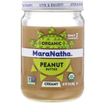 MaraNatha, Organic Peanut Butter, Creamy, 16 oz (454 g) - The Supplement Shop