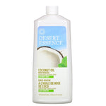Desert Essence, Coconut Oil Mouthwash, Coconut Mint, 16 fl oz (473 ml) - The Supplement Shop