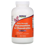 Now Foods, Glucosamine & Chondroitin, Extra Strength, 240 Tablets - The Supplement Shop