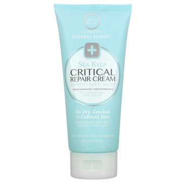 BCL, Be Care Love, Natural Remedy, Critical Repair Cream, 3 fl oz (89 ml)