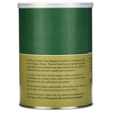 Cafe Altura, Organic Coffee, House Blend, Ground, Dark Roast, 12 oz (340 g)