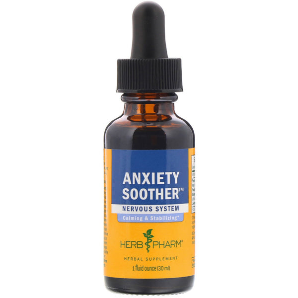 Herb Pharm, Anxiety Soother, 1 fl oz (30 ml) - The Supplement Shop