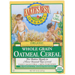 Earth's Best, Organic Whole Grain Oatmeal Cereal, 8 oz (227 g) - The Supplement Shop