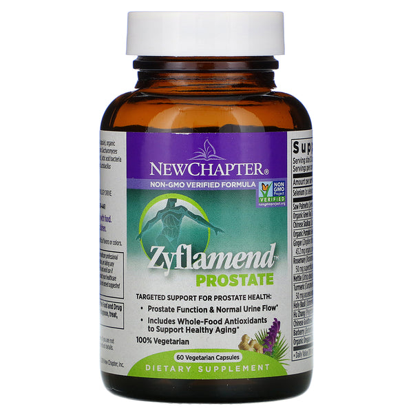 New Chapter, Zyflamend Prostate, 60 Vegetarian Capsules - The Supplement Shop