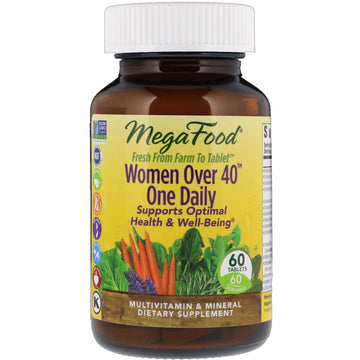 MegaFood, Women Over 40 One Daily, 60 Tablets