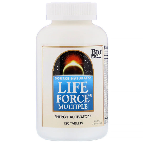 Source Naturals, Life Force Multiple, 120 Tablets - The Supplement Shop