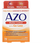 Azo, Bladder Control with Go-Less, 72 Capsules - The Supplement Shop