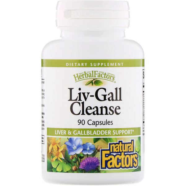 Natural Factors, Liv-Gall Cleanse, 90 Capsules - The Supplement Shop
