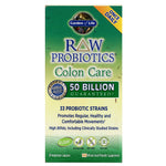 Garden of Life, RAW Probiotics, Colon Care, 30 Vegetarian Capsules - The Supplement Shop