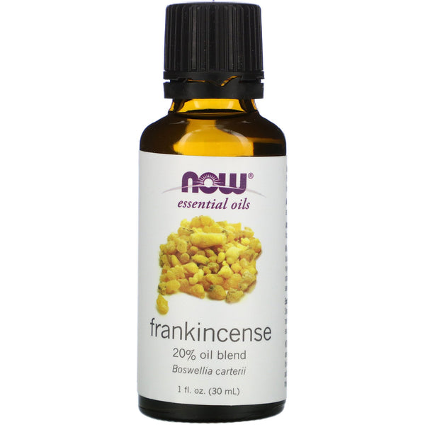 Now Foods, Essential Oils, Frankincense 20% Oil Blend, 1 fl oz (30 ml) - The Supplement Shop