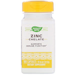 Nature's Way, Zinc Chelate, 30 mg, 100 Capsules - The Supplement Shop