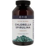Ojio, Chlorella Spirulina Tablets, 50/50 Blend, 250 mg, 1000 Tablets - The Supplement Shop