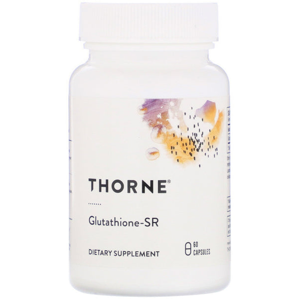 Thorne Research, Glutathione-SR, 60 Capsules - The Supplement Shop