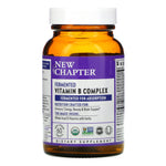 New Chapter, Fermented Vitamin B Complex, 60 Vegan Tablets - The Supplement Shop