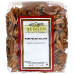 Bergin Fruit and Nut Company, Raw Pecan Halves, 12 oz (340 g) - The Supplement Shop