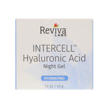 Reviva Labs, InterCell, Hyaluronic Acid Night Gel, Hydrating, 1.5 oz (42 g) - The Supplement Shop