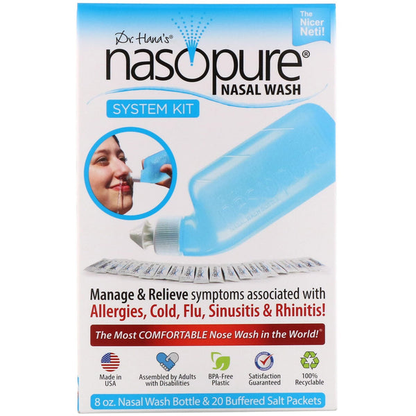 Nasopure, Nasal Wash System, System Kit, 1 Kit - The Supplement Shop