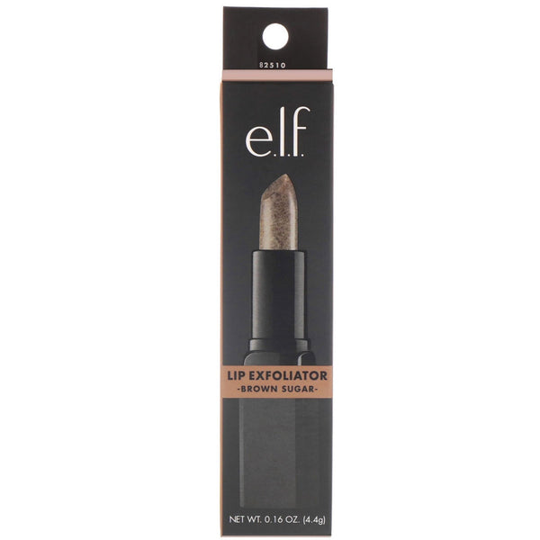 E.L.F., Lip Exfoliator, Brown Sugar, 0.16 oz (4.4 g) - The Supplement Shop
