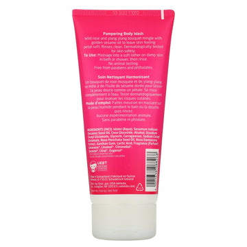 Weleda, Pampering Body Wash, Wild Rose Extracts, 6.8 fl oz (200 ml)