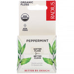 RADIUS, Organic Peppermint Floss, 55 yds (50 m) - The Supplement Shop