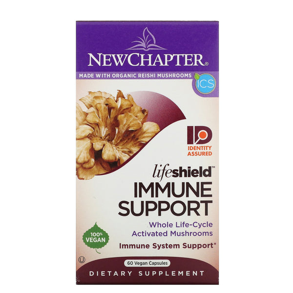 New Chapter, Lifeshield, Immune Support, 60 Vegan Capsules - The Supplement Shop
