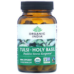 Organic India, Tulsi-Holy Basil, Positive Stress Response, 90 Vegetarian Caps - The Supplement Shop