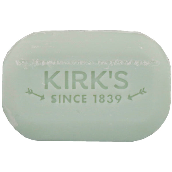 Kirk's, 100% Premium Coconut Oil Gentle Castile Soap, Soothing Aloe Vera, 3 Bars, 4 oz (113 g) Each - The Supplement Shop