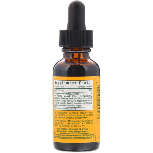 Herb Pharm, Anxiety Soother, 1 fl oz (30 ml) - The Supplement Shop