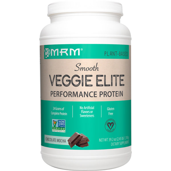 MRM, Veggie Elite, Performance Protein, Chocolate Mocha, 39.2 oz (1,110 g) - The Supplement Shop