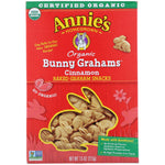Annie's Homegrown, Organic Bunny Grahams, Cinnamon, 7.5 oz (213 g) - The Supplement Shop
