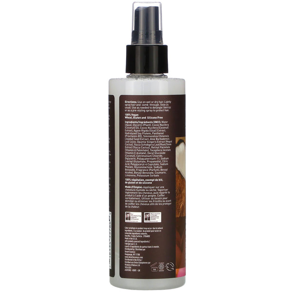 Desert Essence, Coconut Hair Defrizzer & Heat Protector, 8.5 fl oz (237 ml) - The Supplement Shop