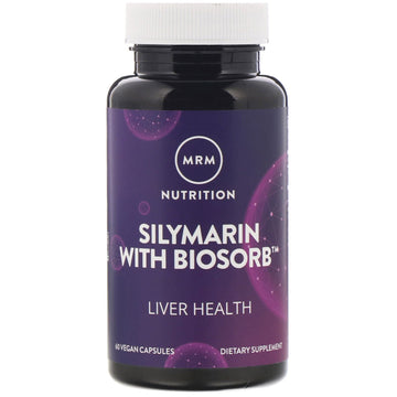 MRM, Nutrition, Silymarin with Biosorb, 60 Vegan Capsules