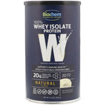 Biochem, 100% Whey Isolate Protein, Natural, 12.3 oz (350 g) - The Supplement Shop