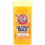 Arm & Hammer, UltraMax, Solid Antiperspirant Deodorant, for Women, Unscented, 2.6 oz (73 g) - The Supplement Shop