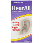 NaturalCare, HearAll, Healthy Hearing Support Formula, 60 Capsules