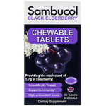 Sambucol, Black Elderberry, Original Formula, 30 Tablets Chewable - The Supplement Shop