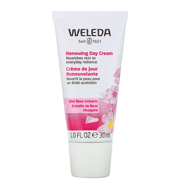 Weleda, Renewing Day Cream, Wild Rose Extracts, 1.0 fl oz (30 ml) - The Supplement Shop